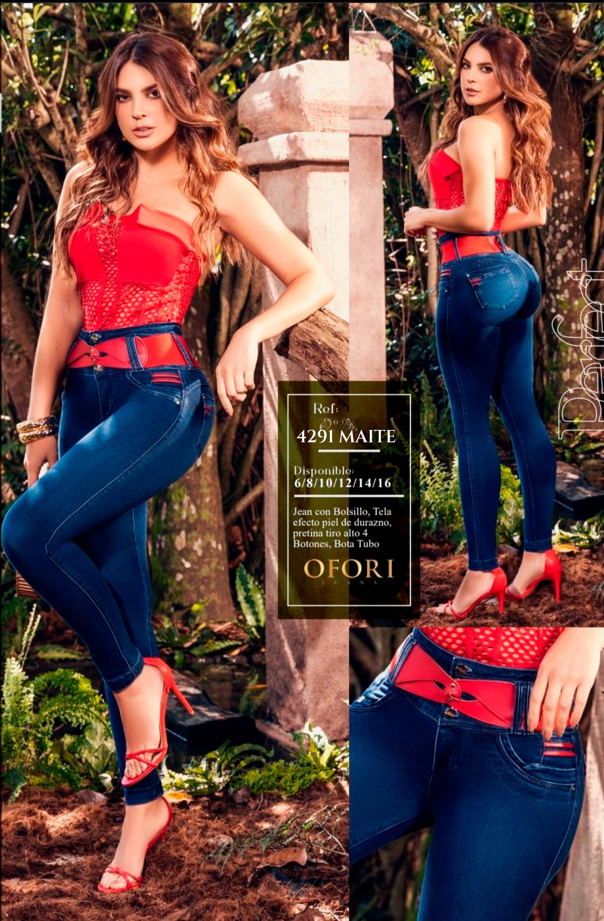 Jean Push Up Colombiano