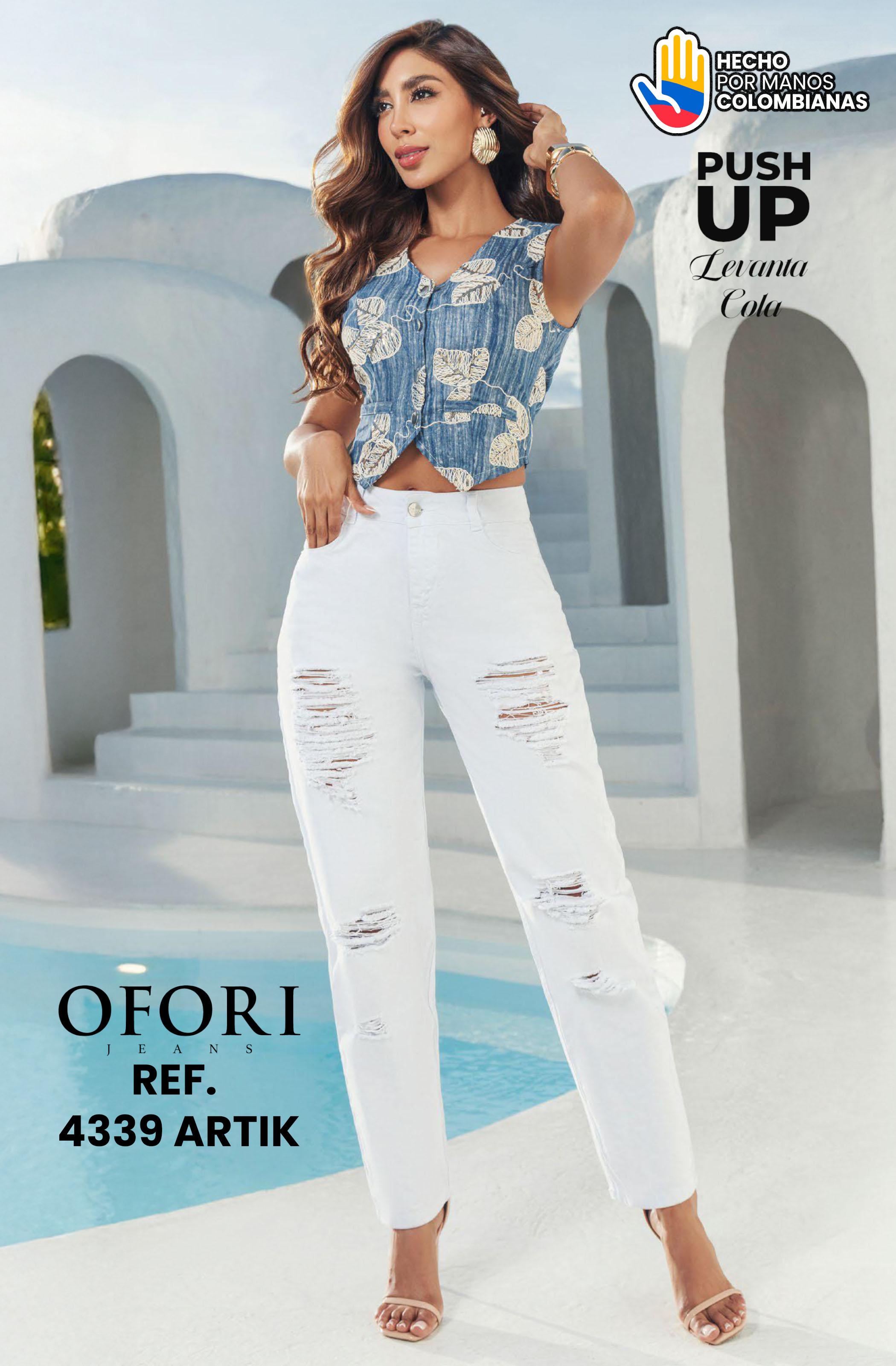 Jean Colombiano con Bolsillos Push Up