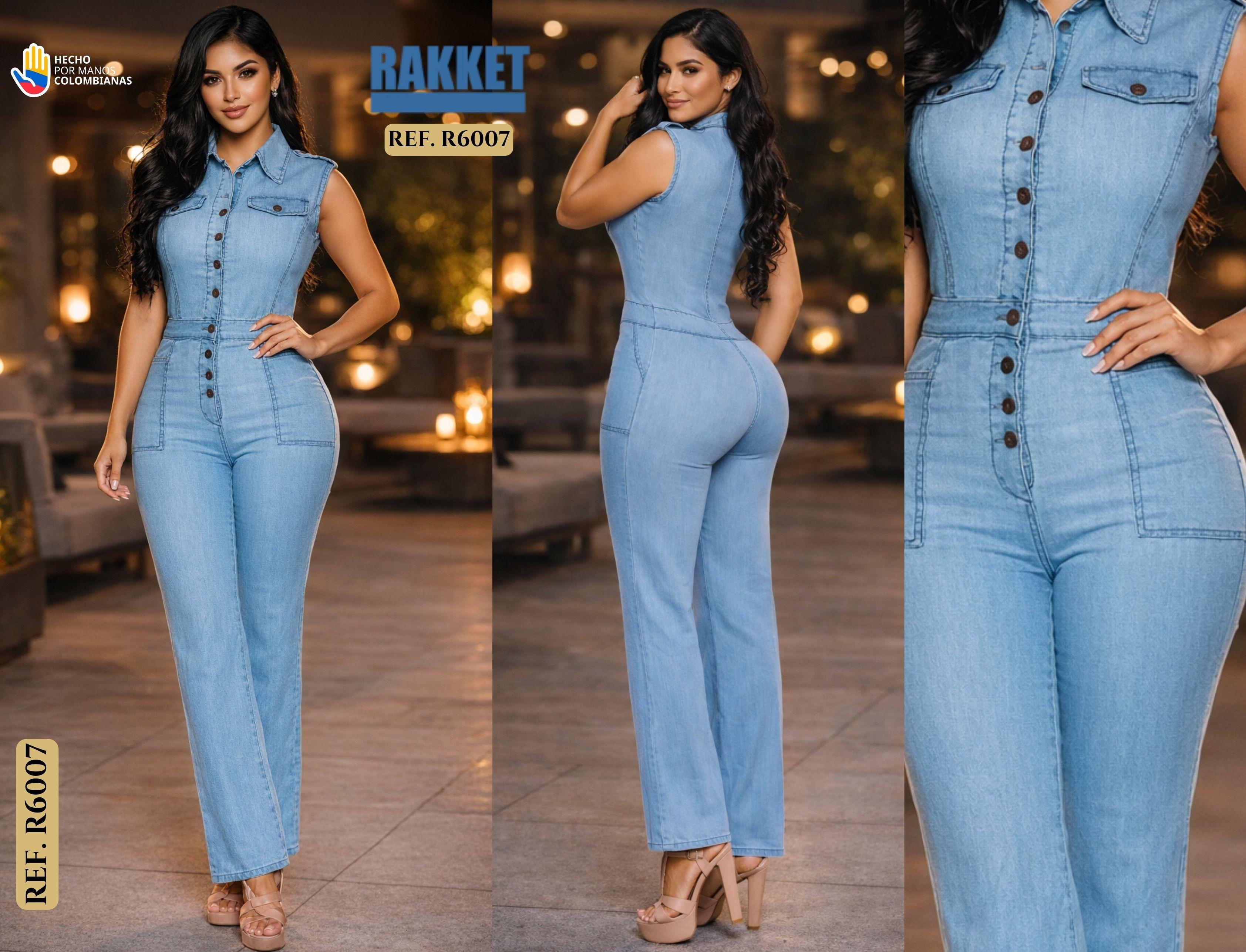 Enterizo vaquero colombiano